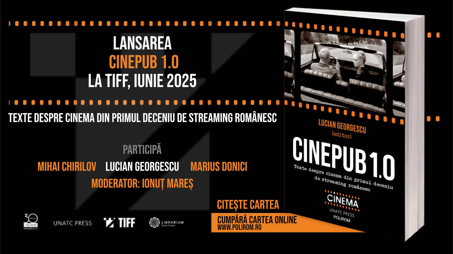 Cinepub 1.0: Antologia care rescrie istoria filmului românesc