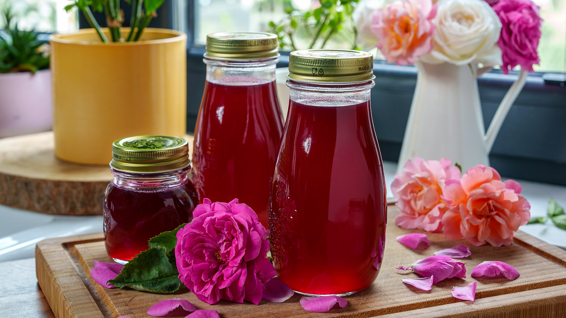 Sirop de Trandafiri Fait Maison: Rețetă Naturală și Parfumată